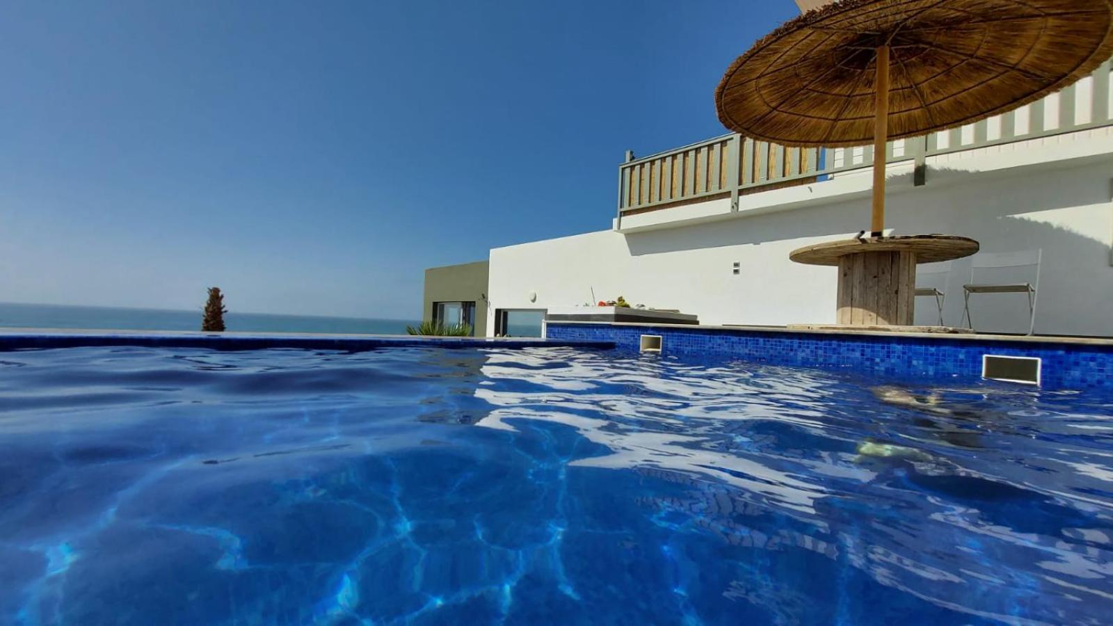 2 Bungalows Avec Vue Sur Mer Et Piscine Partagee Oualidia Bagian luar foto