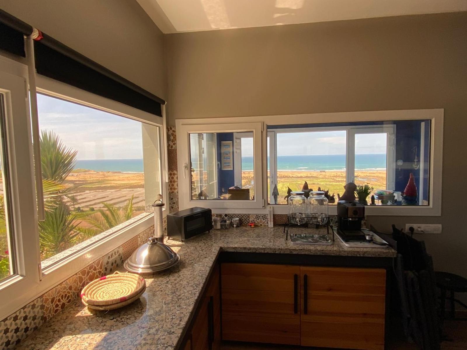 2 Bungalows Avec Vue Sur Mer Et Piscine Partagee Oualidia Bagian luar foto